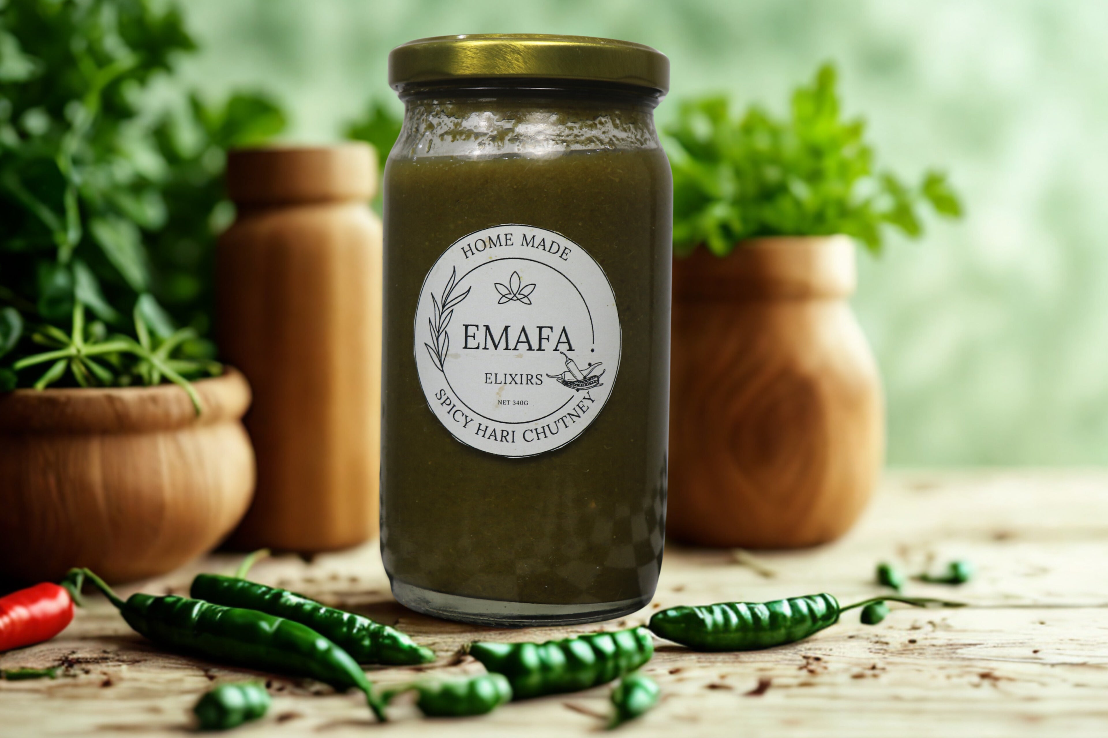 Fresh Spicy Hari Chutney